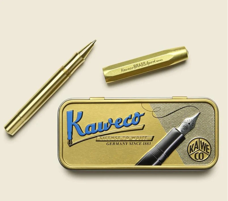 Kaweco 德國  BRASS Sport Gel Roller 黃銅鋼珠筆