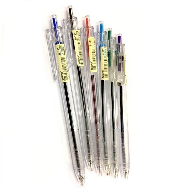 節奏 按壓式中油筆 0.5mm (B-111) 原子筆