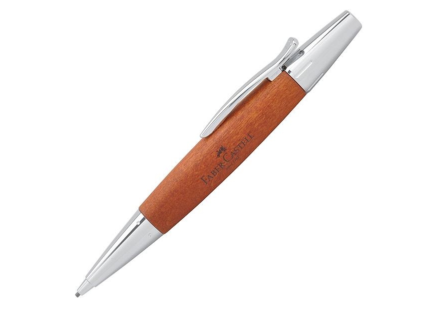 Faber-Castell 輝柏 E-MOTION 梨木系列 1.4mm 旋轉鉛筆(138382褐色)
