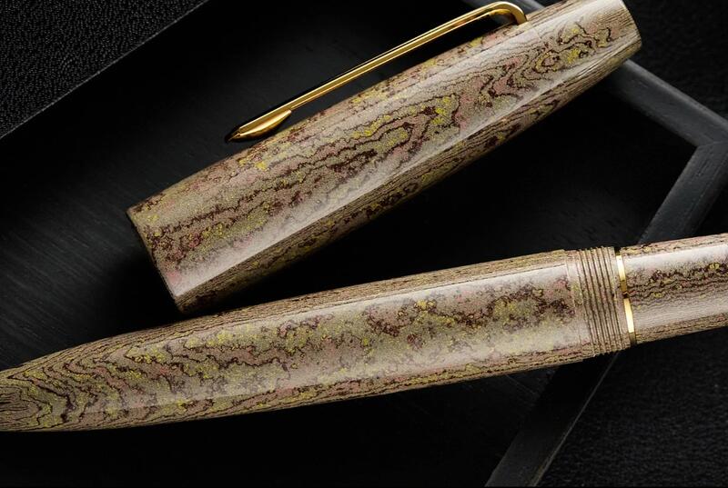 SAILOR 寫樂KOP筆王限量版Syokei憧憬硬橡膠長刀研鋼筆21K金筆尖(10