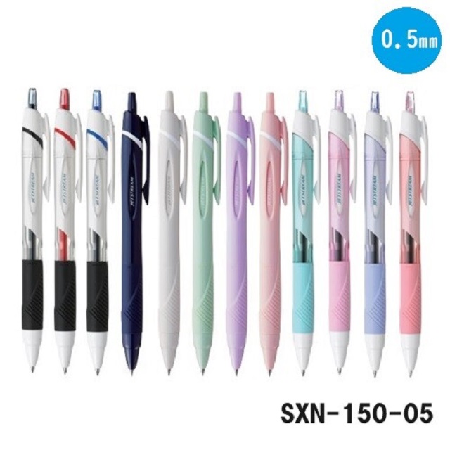 JETSTREAM 溜溜筆原子筆(SXN-150-05，0.5mm)超滑順提升55%