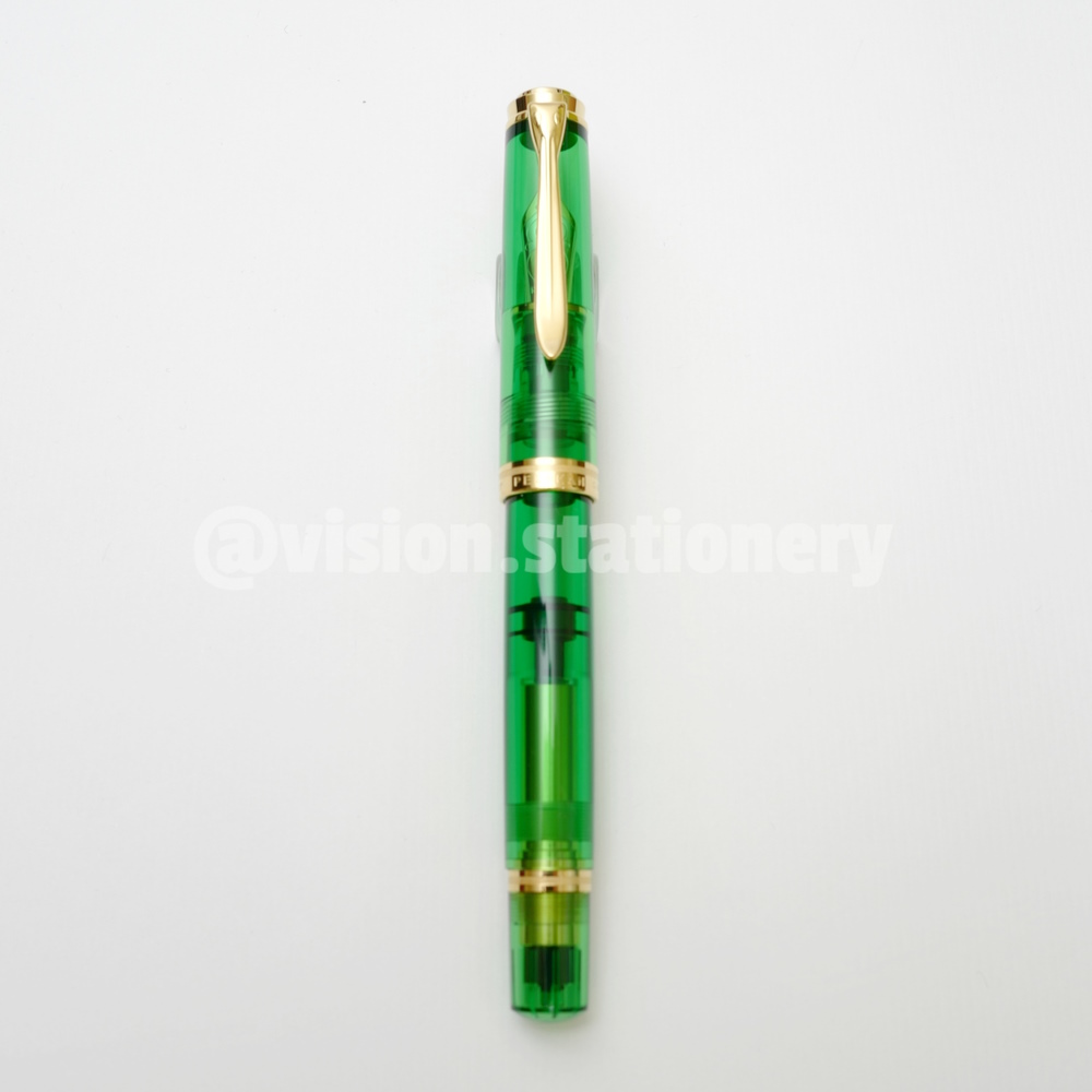 Pelikan 百利金 M800 系列鋼筆 》綠色示範 2023 限定版 Green Demonstrator