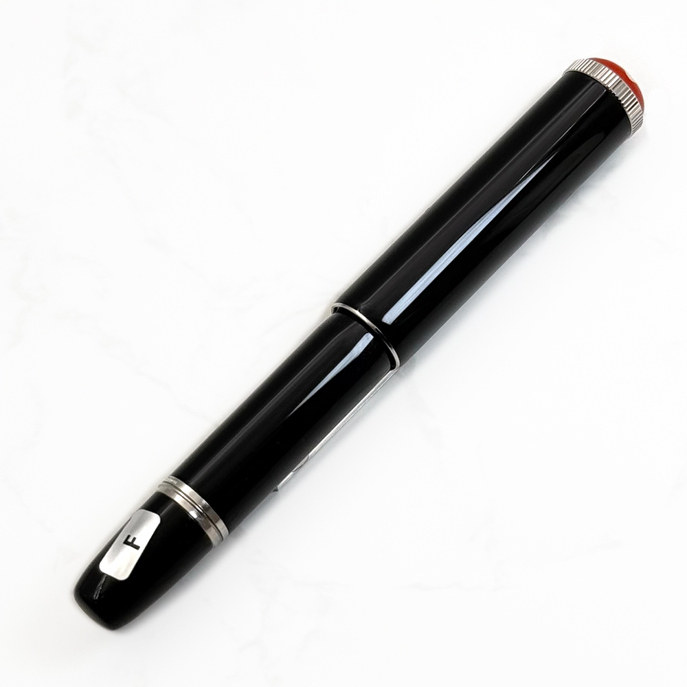 MONTBLANC 萬寶龍 傳承系列紅與黑「迷你」特別版黑色鋼筆 F 尖 127800