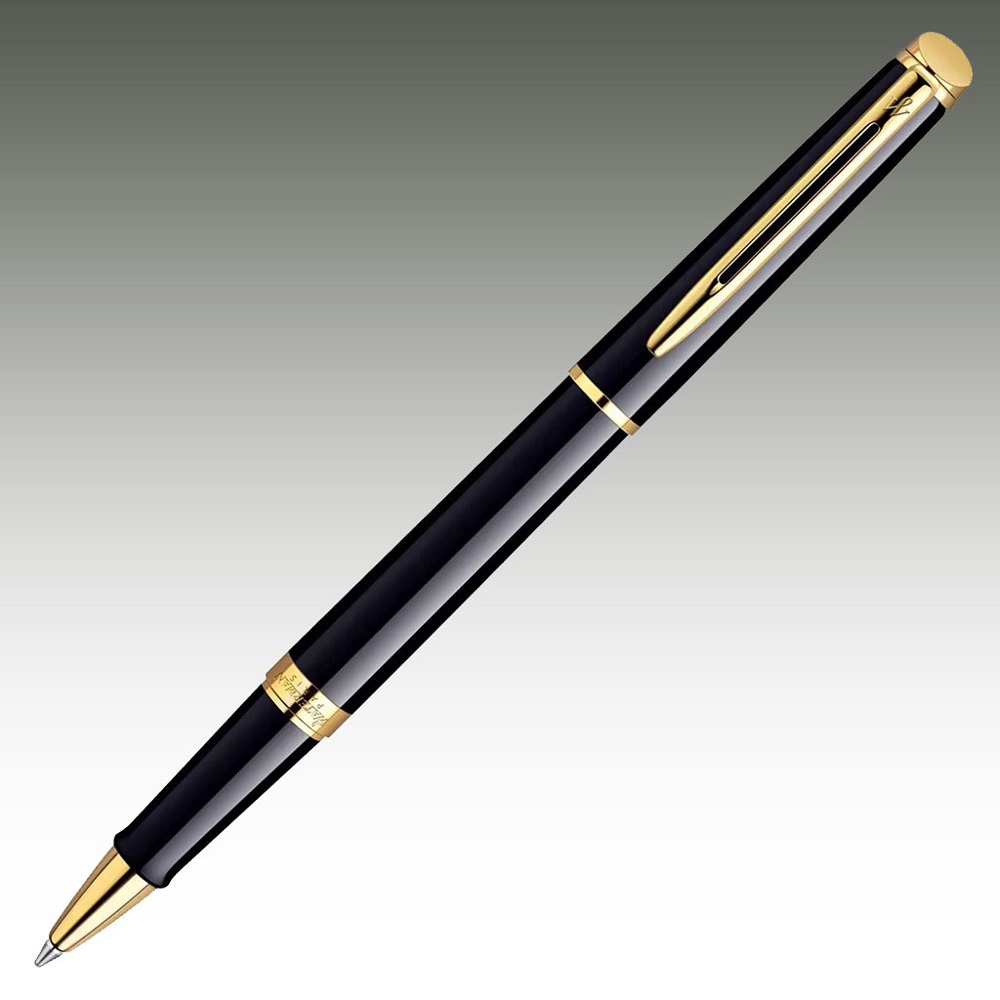 WATERMAN 威迪文 WATERMAN 威迪文 雋雅系列 麗雅黑金夾 鋼珠筆