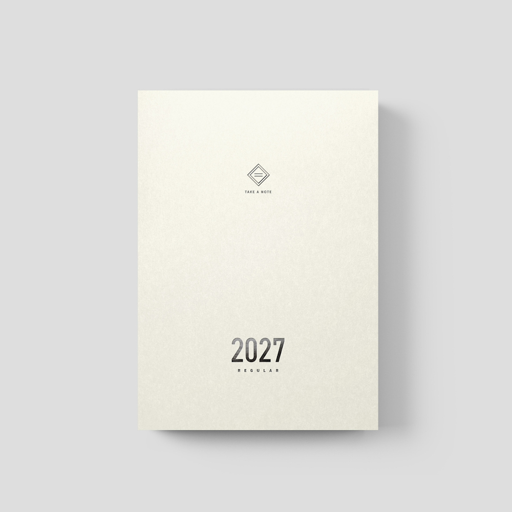 《2027 REGULAR 時效日誌》A5 size
