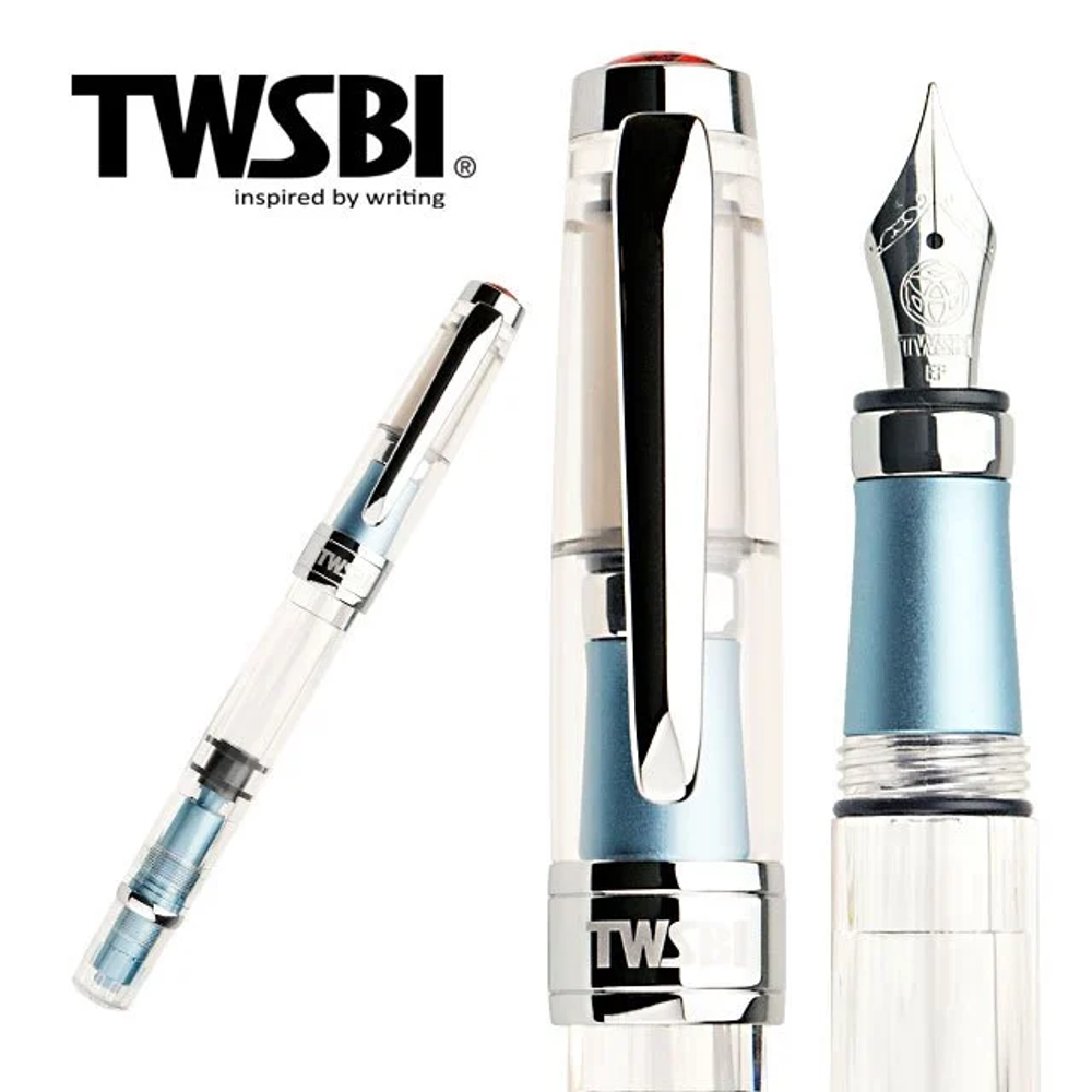 TWSBI 三文堂 《鑽石 580AL 系列鋼筆》冰山
