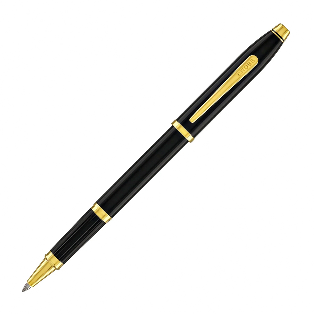 CROSS 高仕 新世紀麗雅黑金夾鋼珠筆(Century II)
