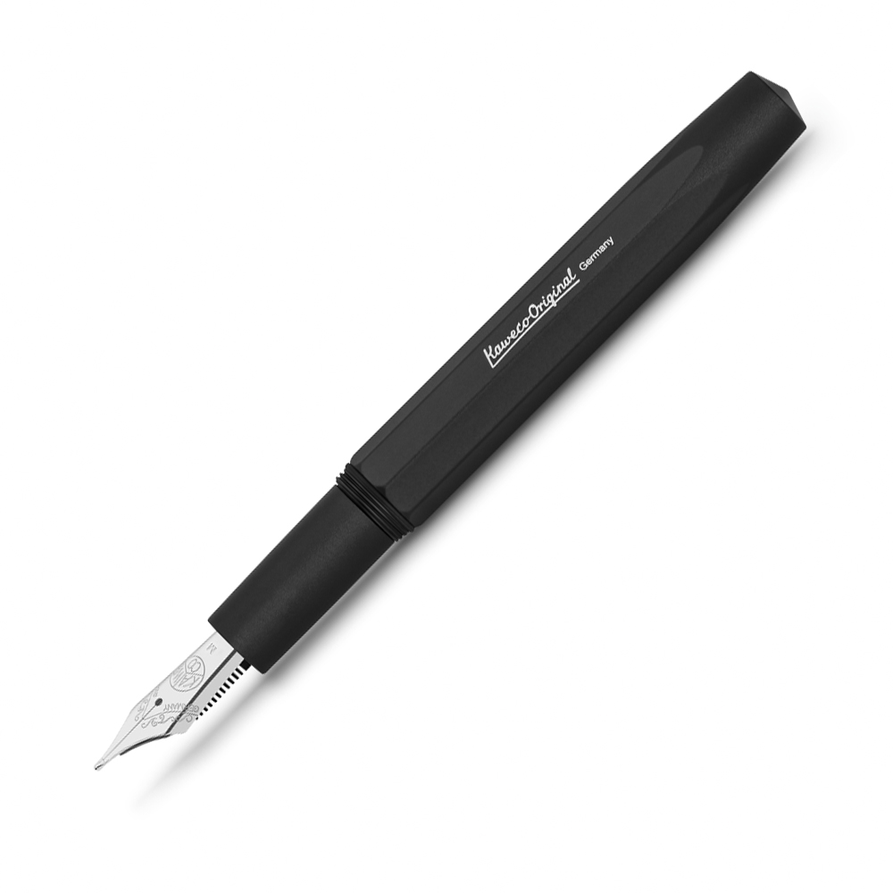 Kaweco ORIGINAL 黑鉻鋁合金 大筆尖款 鋼筆