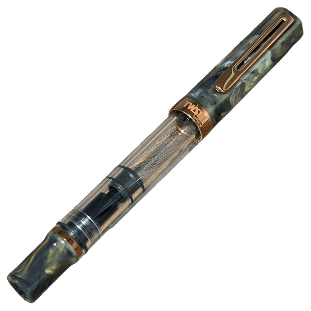 TWSBI 三文堂 ECO 石紋綠 & 古銅 活塞鋼筆(ECO)