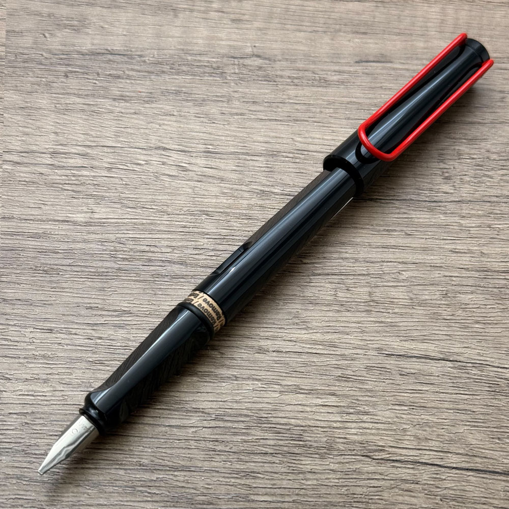 LAMY joy喜悅系列15 鋼筆黑桿紅夾- PChome 24h購物