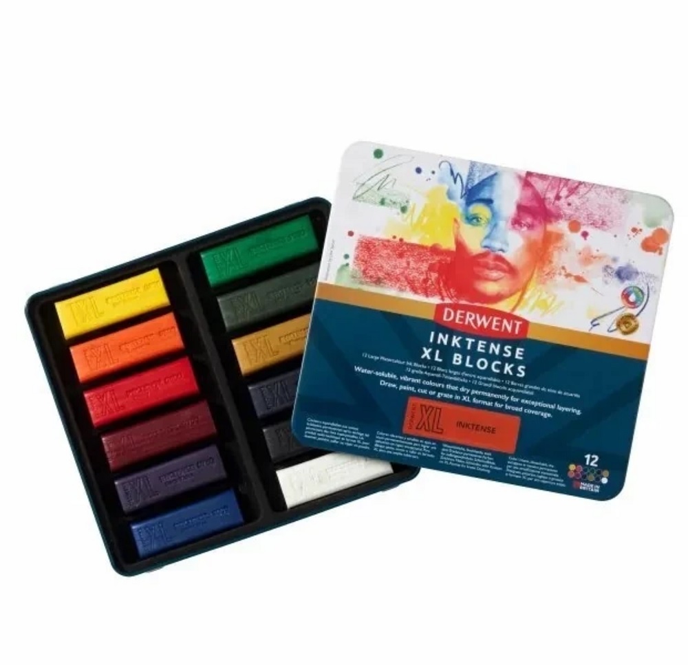 DERWENT 德爾文 DERWENT德爾文 INKTENSE 水墨彩條XL-12入