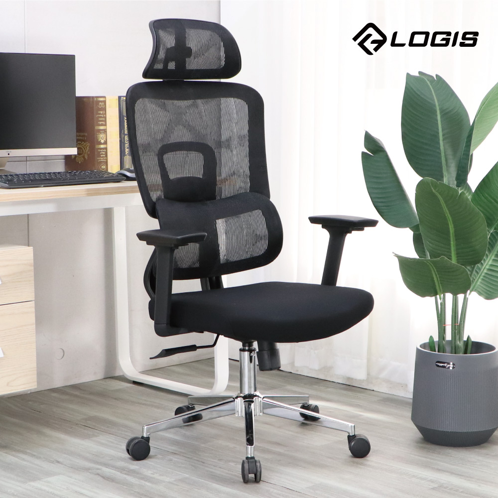LOGIS 邏爵 暗影律動電腦椅辦公椅 人體工學椅【2501B】
