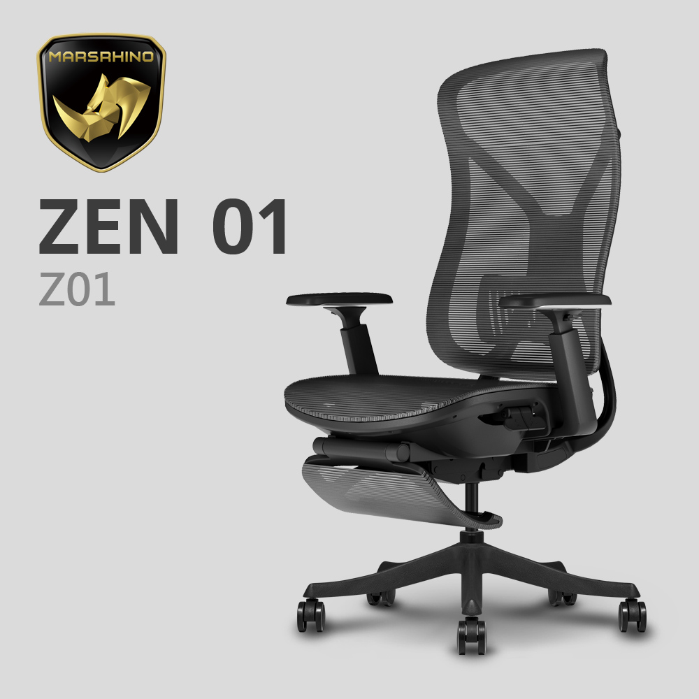 MARSRHINO 火星犀牛 ZEN 01 人體工學椅 網椅 電腦椅 辦公椅 電競椅(Z01)