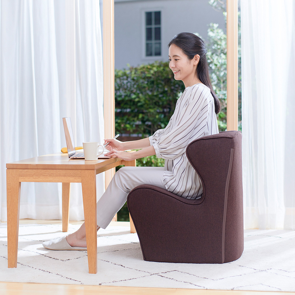 Style Dr. CHAIR Plus 健康護脊沙發和式款(典雅紅/泰迪棕) - PChome