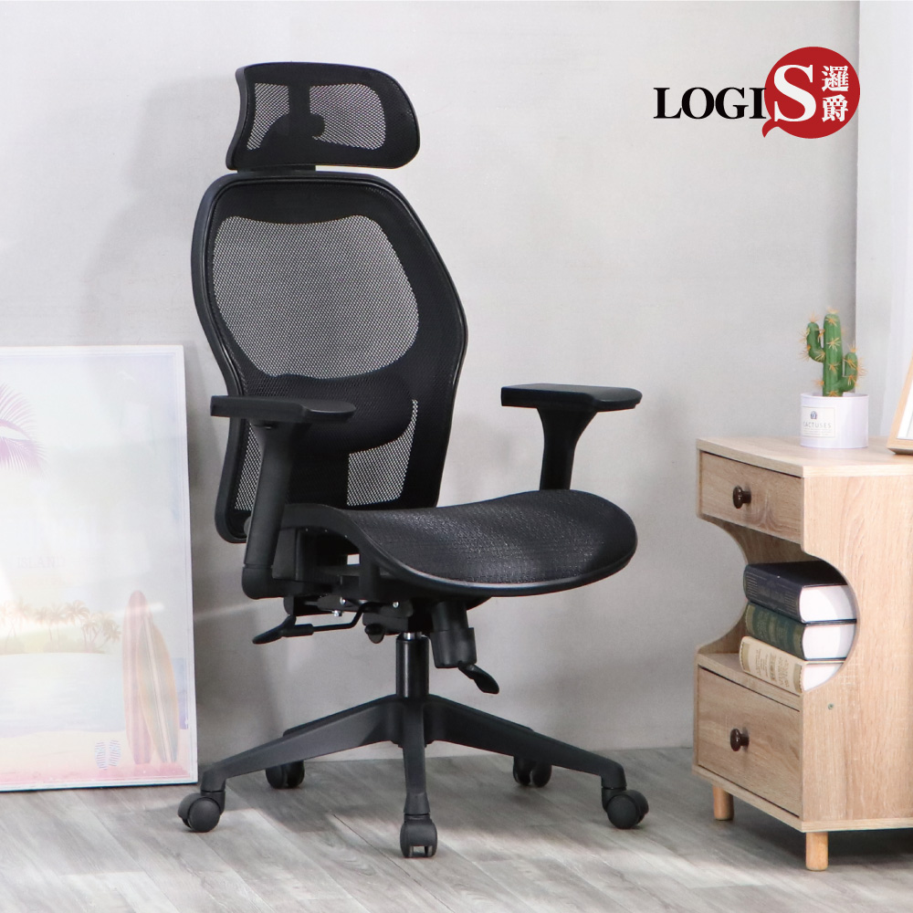 LOGIS 邏爵 馭風競速工學網椅 電腦椅【F65RS】