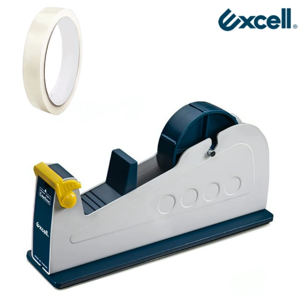 Excell 鐵製工業風 單軌桌上型膠帶台 ET-117 (送膠帶1入)