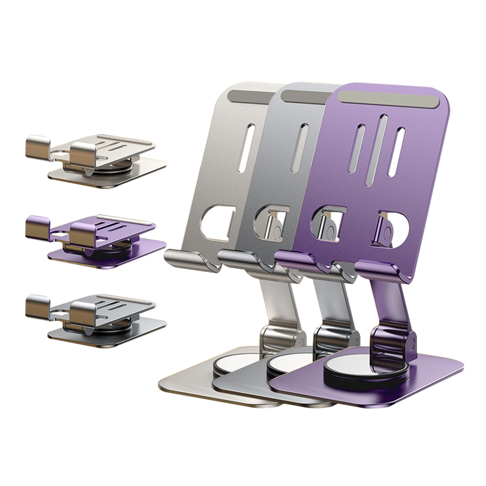  Ouboo 碳素鋼伸縮折疊手機支架 手機架 平板支架 桌上型支架 手機桌面支架 懶人支架