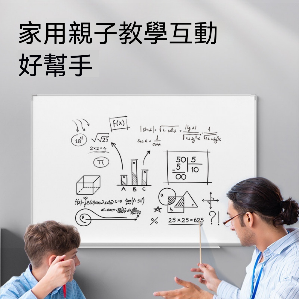 懸掛白板 現代辦公白板 600*900mm 白色 辦公白板 教學白板 培訓白板 會議用寫字板 家用白板