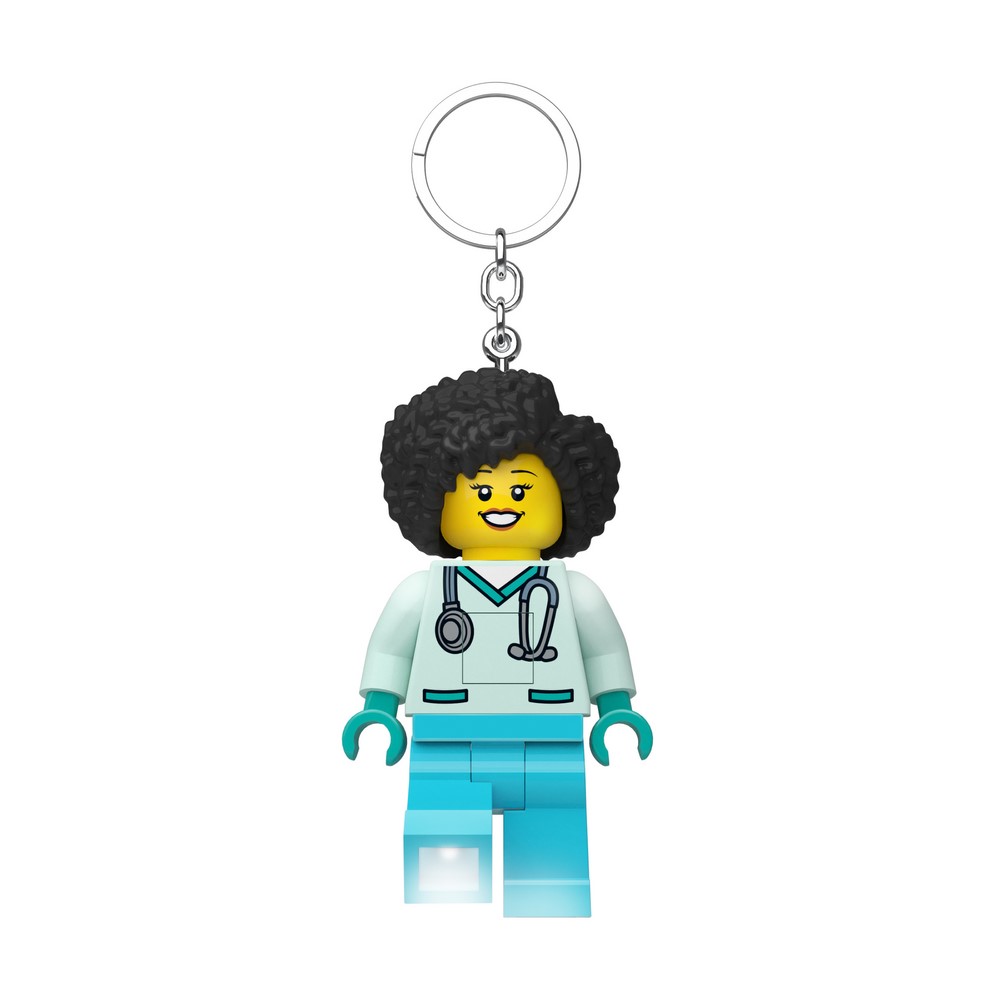 LEGO 樂高 城市系列芙莉柏醫生鑰匙圈燈