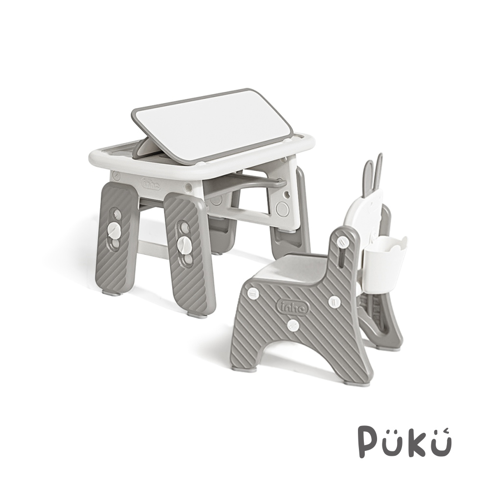 PUKU 藍色企鵝 「UNI有你宅」 學習升降桌椅組