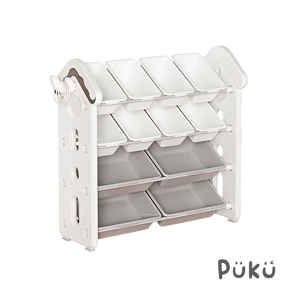 「UNI有你宅」 玩具收納櫃4+8件組