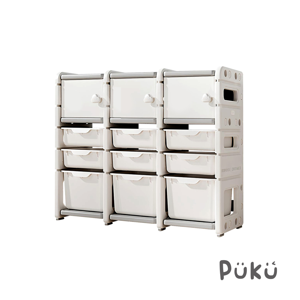 PUKU 藍色企鵝 「UNI有你宅」雲朵收納櫥櫃
