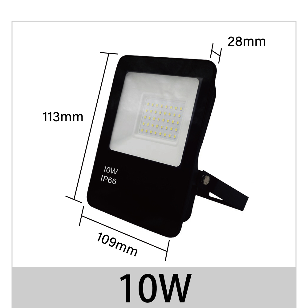 青禾坊】歐奇OC 10W LED 戶外防水投光燈投射燈-1入(超薄IP66投射燈CNS 