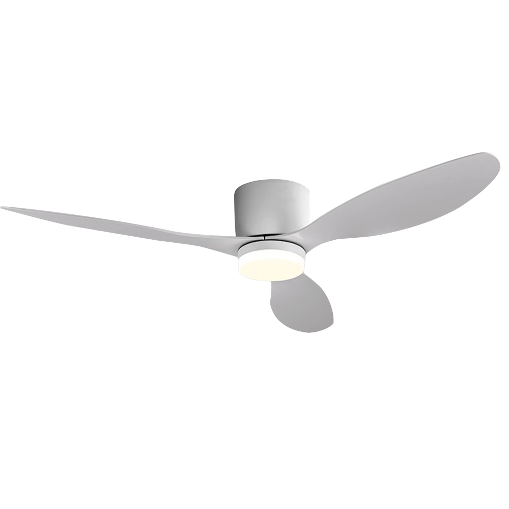 XINGMU 興沐 52吋大風力復古吊扇 餐廳客廳家用簡約電風扇 吸頂風扇吊燈（三色继光 隨心掌控）