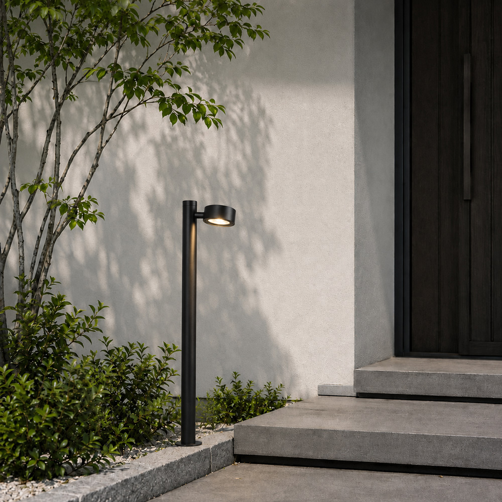 H&R 安室家 60CM直立式 單圓 LED戶外燈 景觀燈 公園燈 庭園燈HR23091