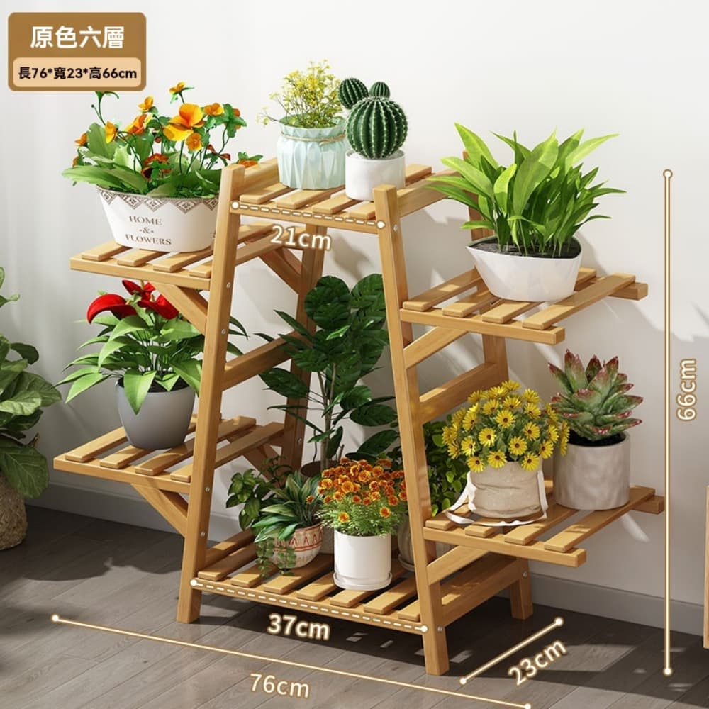 HappyLife 楠竹復古中式花台/85CM高(Y12389) - PChome 24h購物