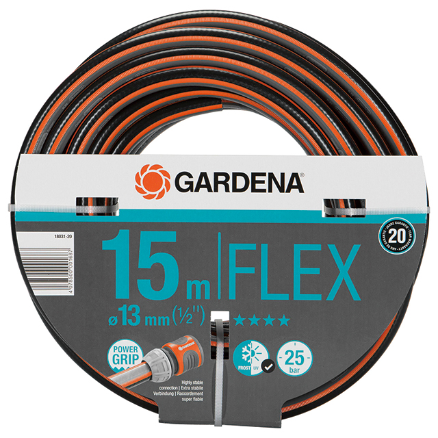 GARDENA Comfort韌性4分水管 13mmx20M