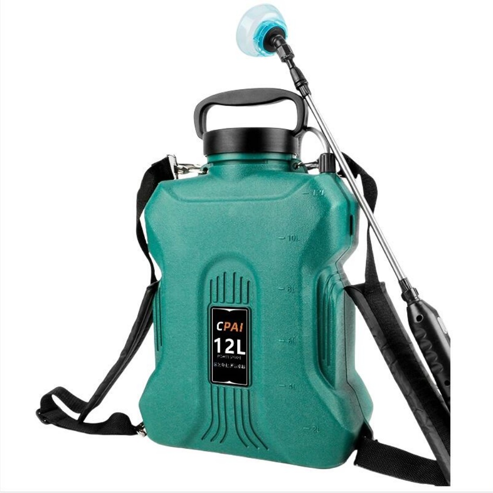 CPAI 12L高壓電動噴霧器加厚瓶身霧化細膩農用鋰電打藥機園藝消毒噴灑器