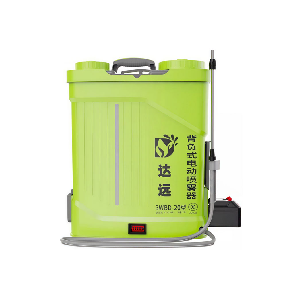 匠心】20L農用高壓噴霧器雙開關電動噴霧機背負式電動打藥機【智能攪拌
