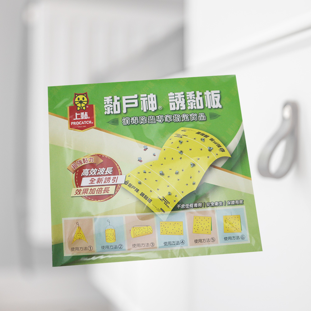 一品川流 上黏 黏蠅板 / 誘黏板-5入X12組