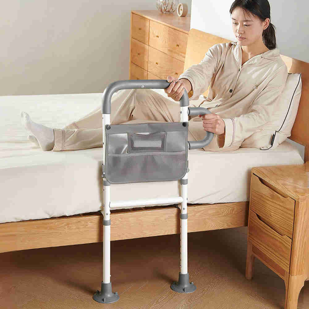 床邊扶手 老人安全起身輔助器 免安裝 床上護欄