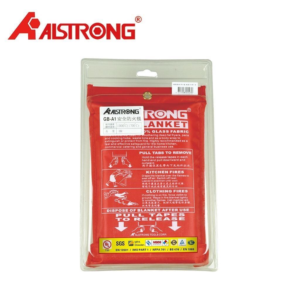ALSTRONG 台灣A牌 GB-GB12安全防火毯 1M*2M 耐溫500度 家用廚房 100%玻璃纖維