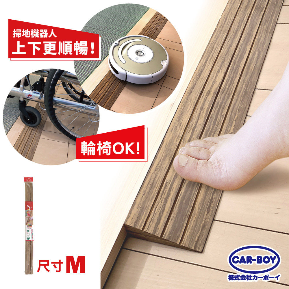 CAR-BOY 門檻軟墊(溝槽型)(斜坡板)-M