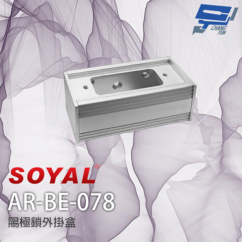 Changyun 昌運監視器 SOYAL AR-BE-078 陽極鎖外接盒 外掛盒 小單盒 適用非嵌入式陽極鎖
