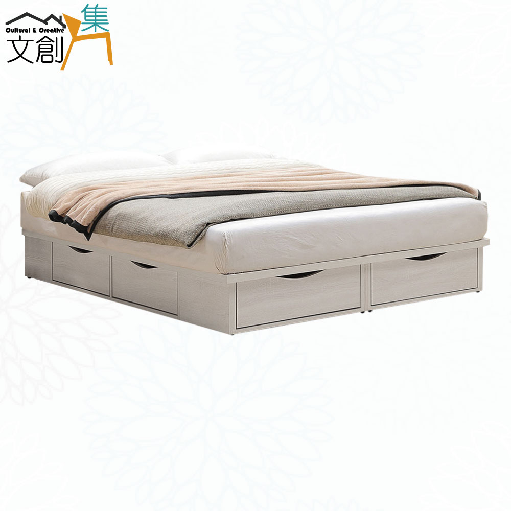 福登5尺雙人六抽床底座(不含床墊)