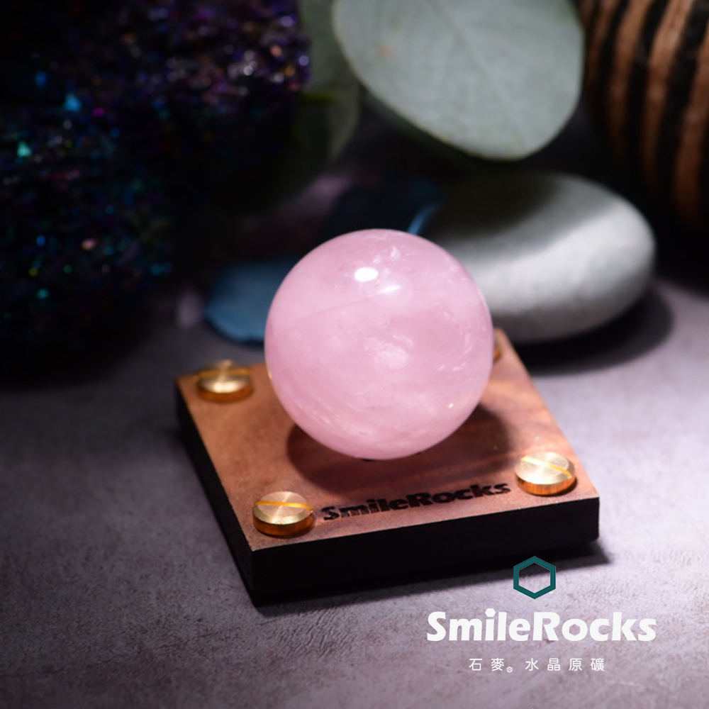SmileRocks 石麥 粉晶球 No.623660257