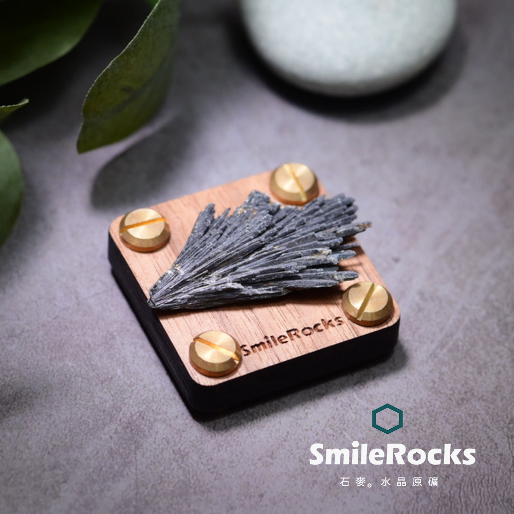 SmileRocks 石麥 羽毛黑碧璽水晶原礦 No.621460991