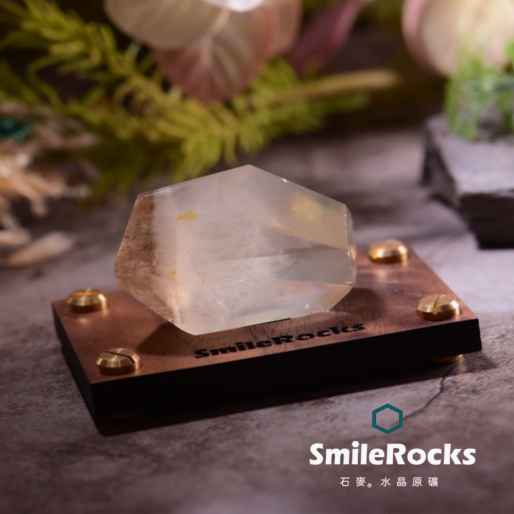 SmileRocks 石麥 茶黃水晶隨形冰塊No.6251750730