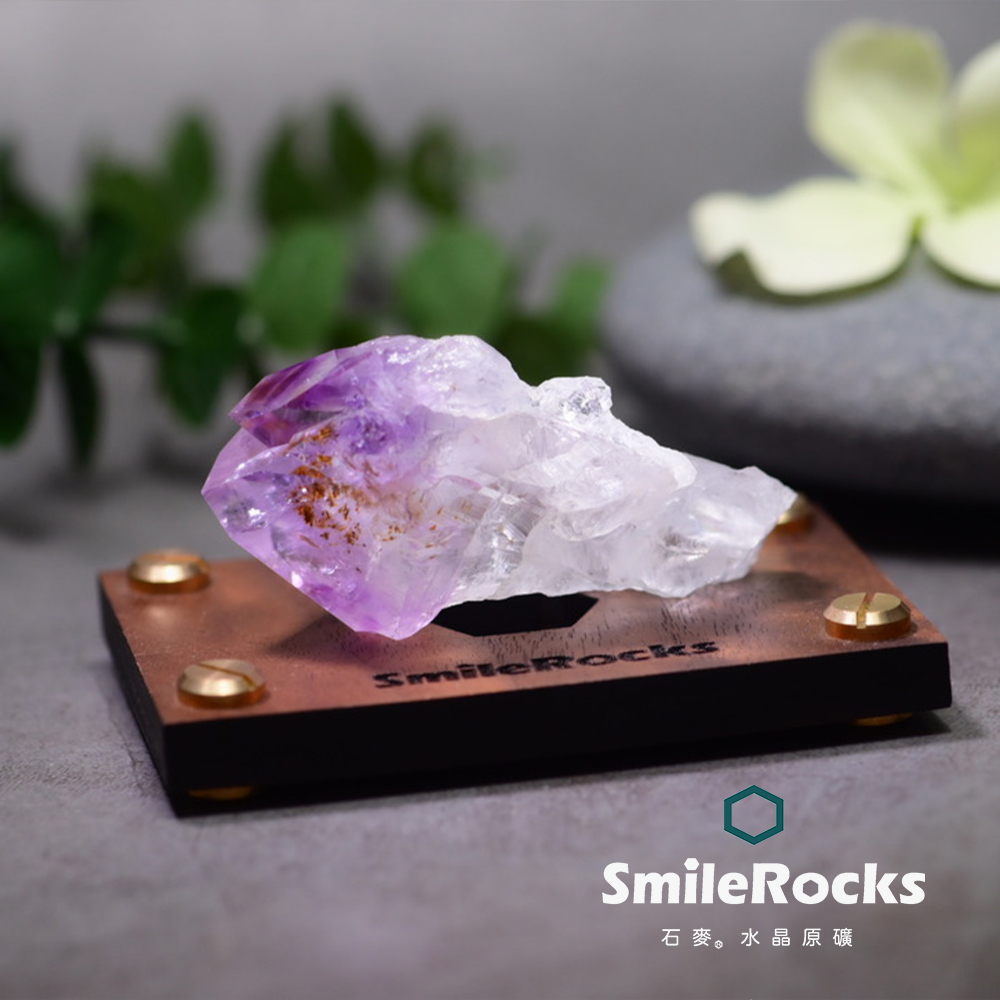 SmileRocks 石麥紫鈦晶水晶原礦SmilePAD 6X9cm 1000首選No.04325260627