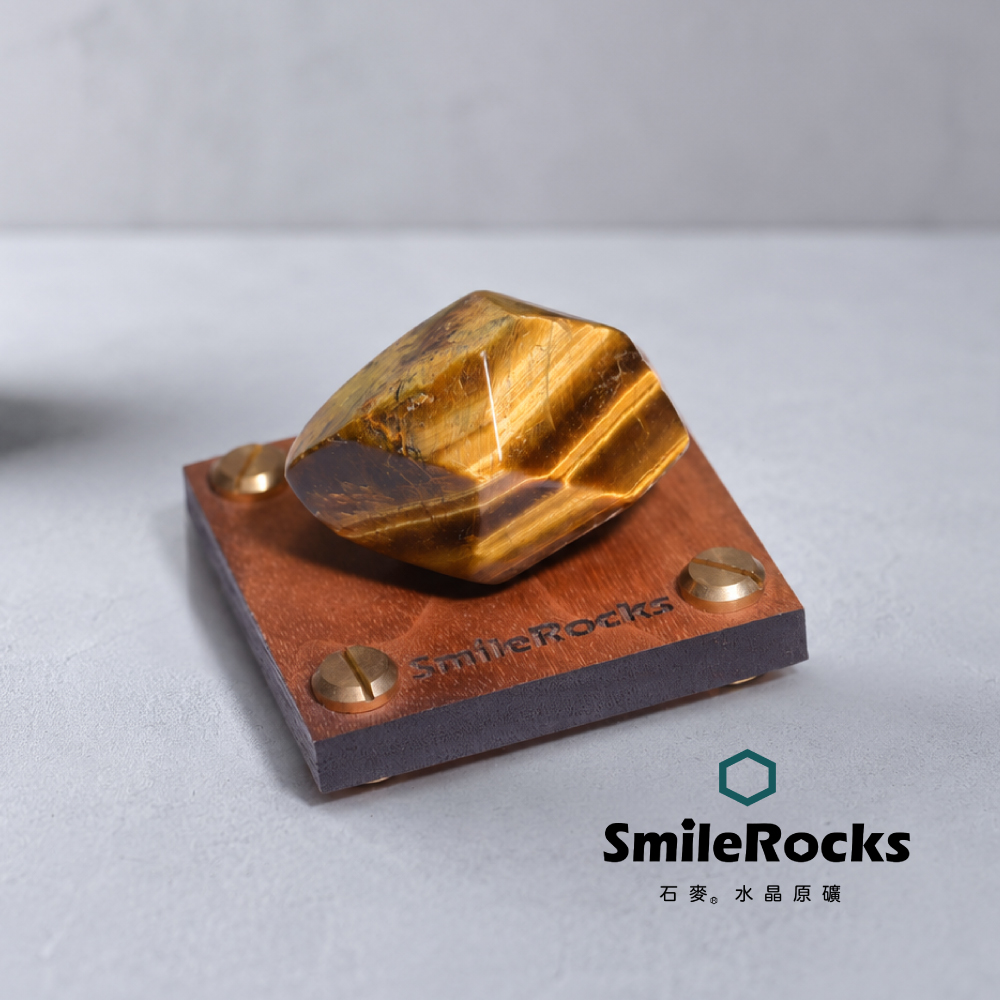 SmileRocks 石麥 虎眼石隨形 SmilePAD 6X6cm 1000首選 No.62592260723