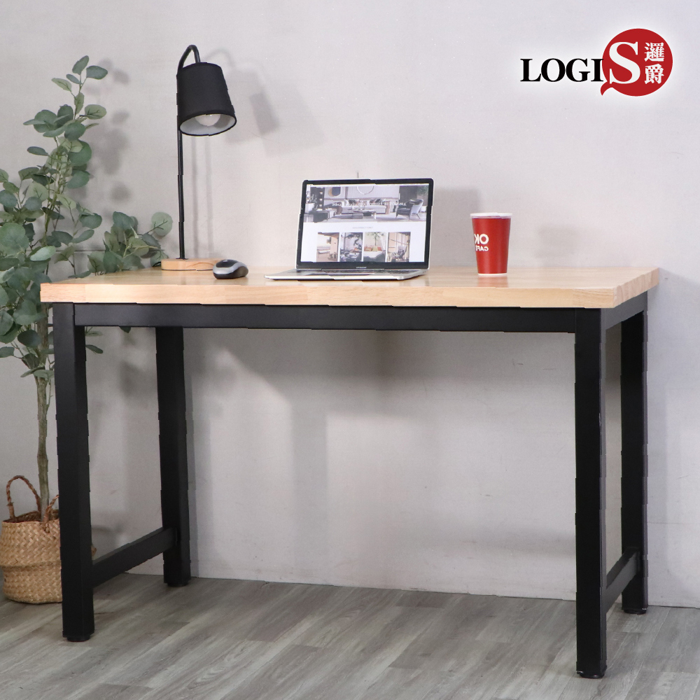 LOGIS 邏爵 森鋼實木桌 辦公桌 電腦桌 工作桌 餐桌【SWD-612】