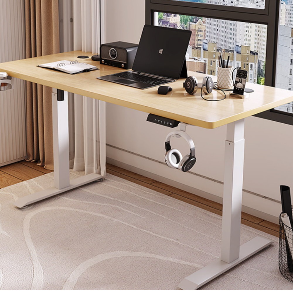 MGSHOP 麻吉小舖 MGSHOP 電動升降桌 電動桌 電腦桌 書桌(120CM 辦公桌 Y102)
