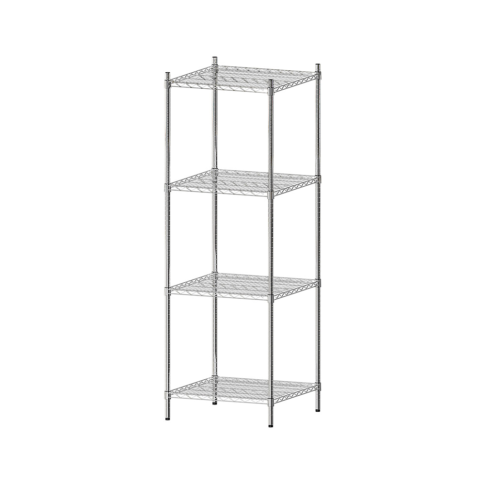 dayneeds 日需百備 荷重型 60x60x180cm 四層電鍍(鎖管)波浪鐵架