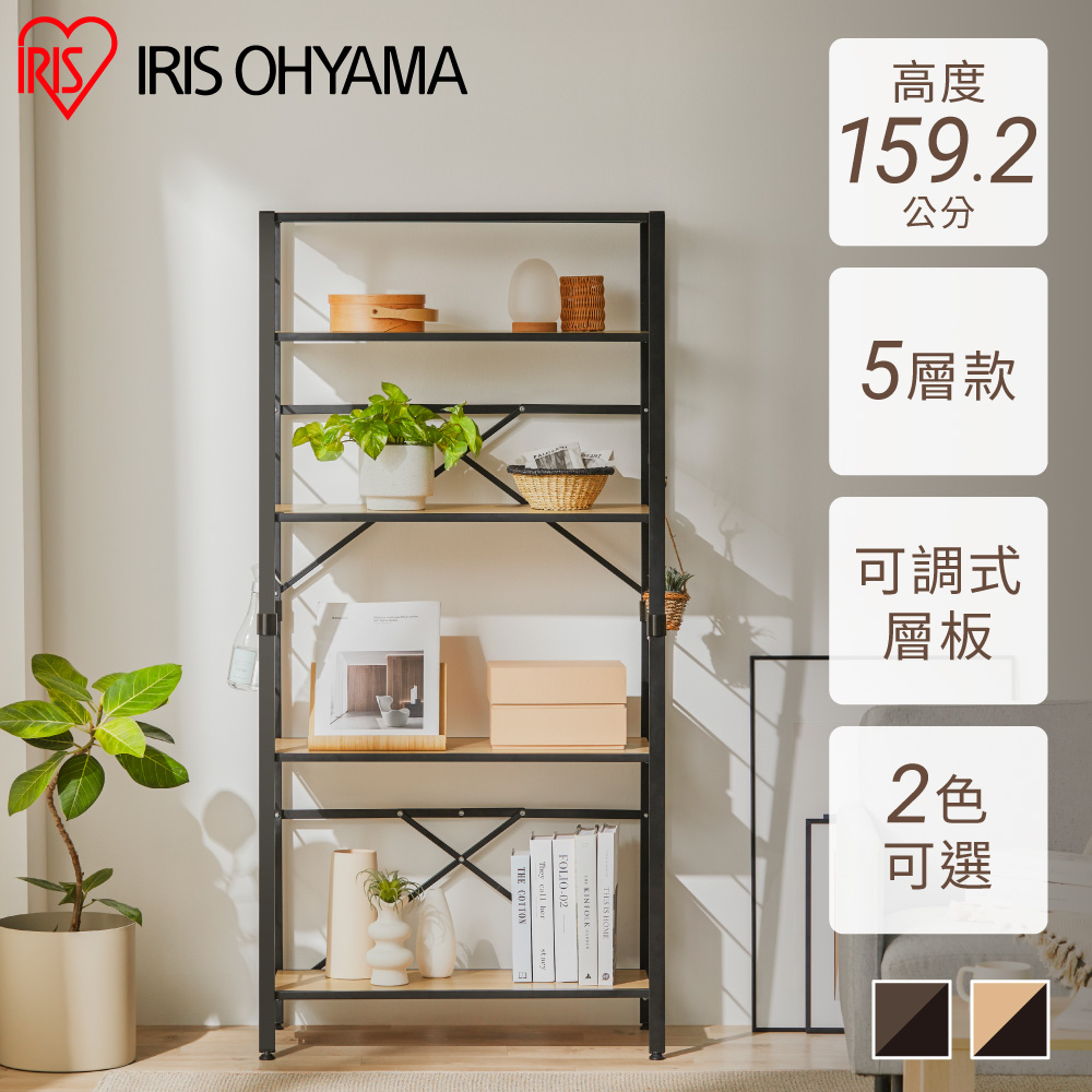 IRIS OHYAMA 愛麗思歐雅瑪 五層萬能摺疊層架 KRSR-5