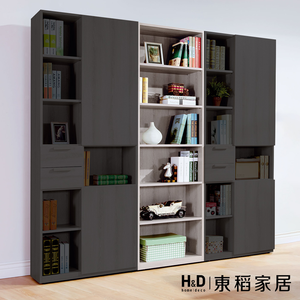 H&D 東稻家居 開放書櫃2尺(THY2-01999)