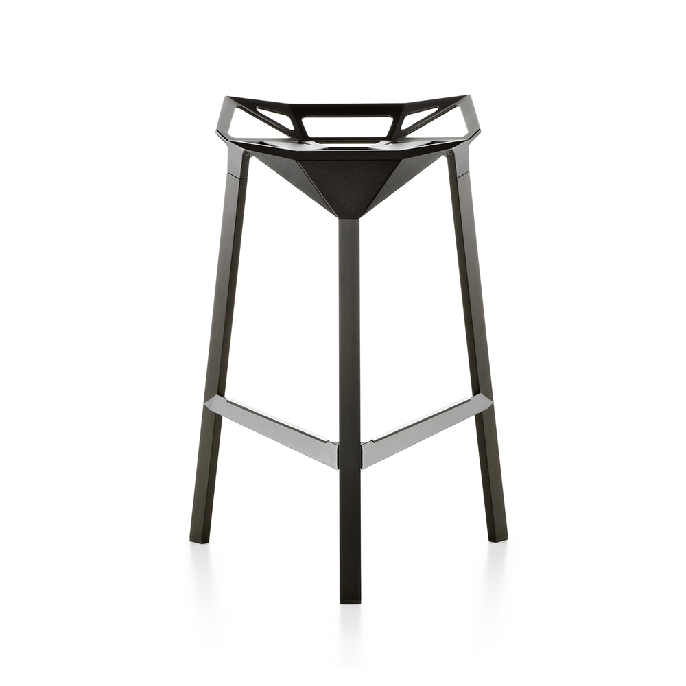 北歐櫥窗 Magis Stool One 中島凳（俐落黑）